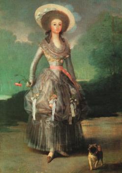 Francisco De Goya : The Marquesa de Pontejos